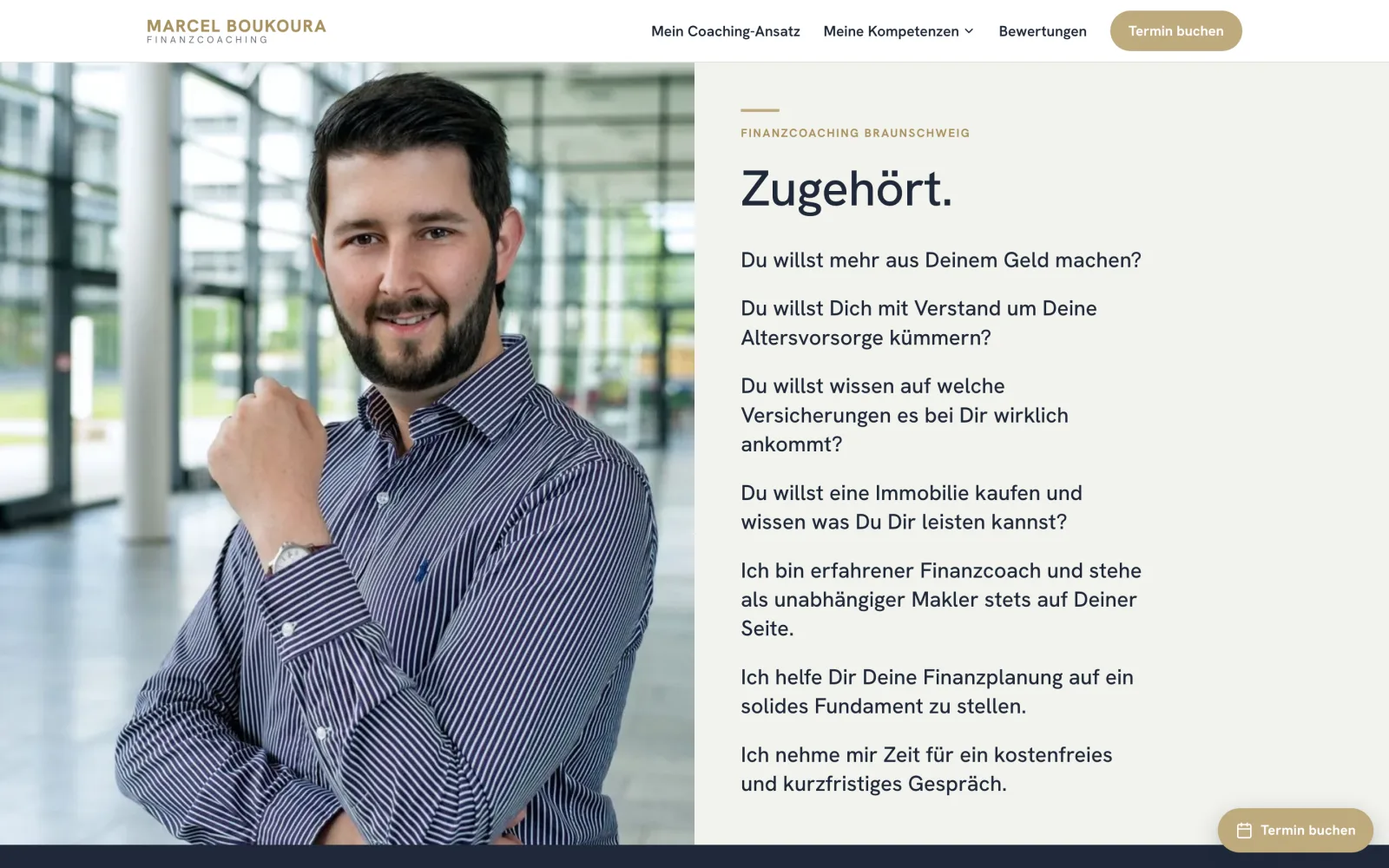 Marcel Boukoura Website