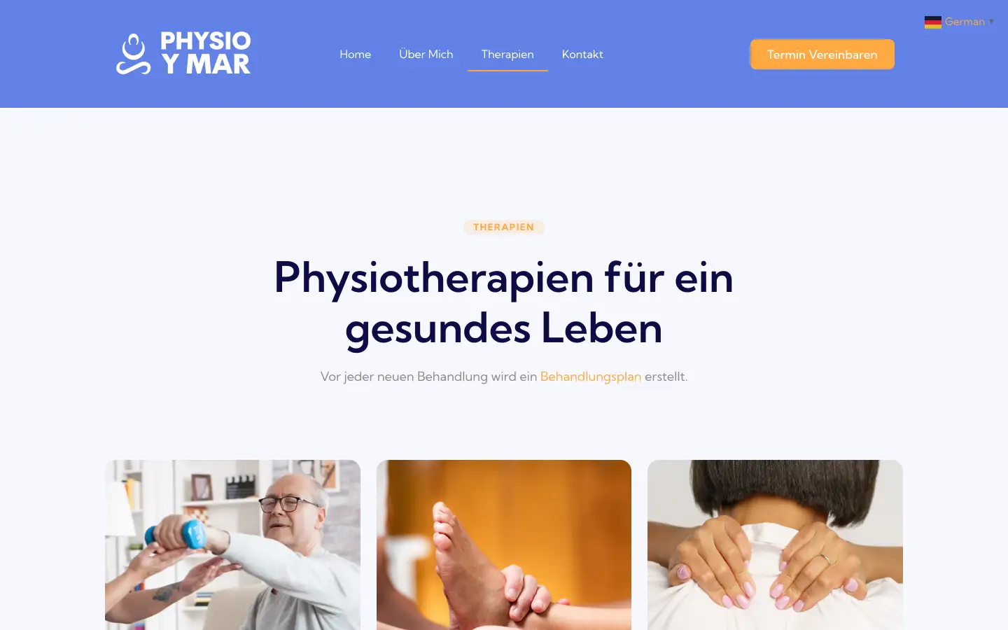 Physio y Mar — Therapien