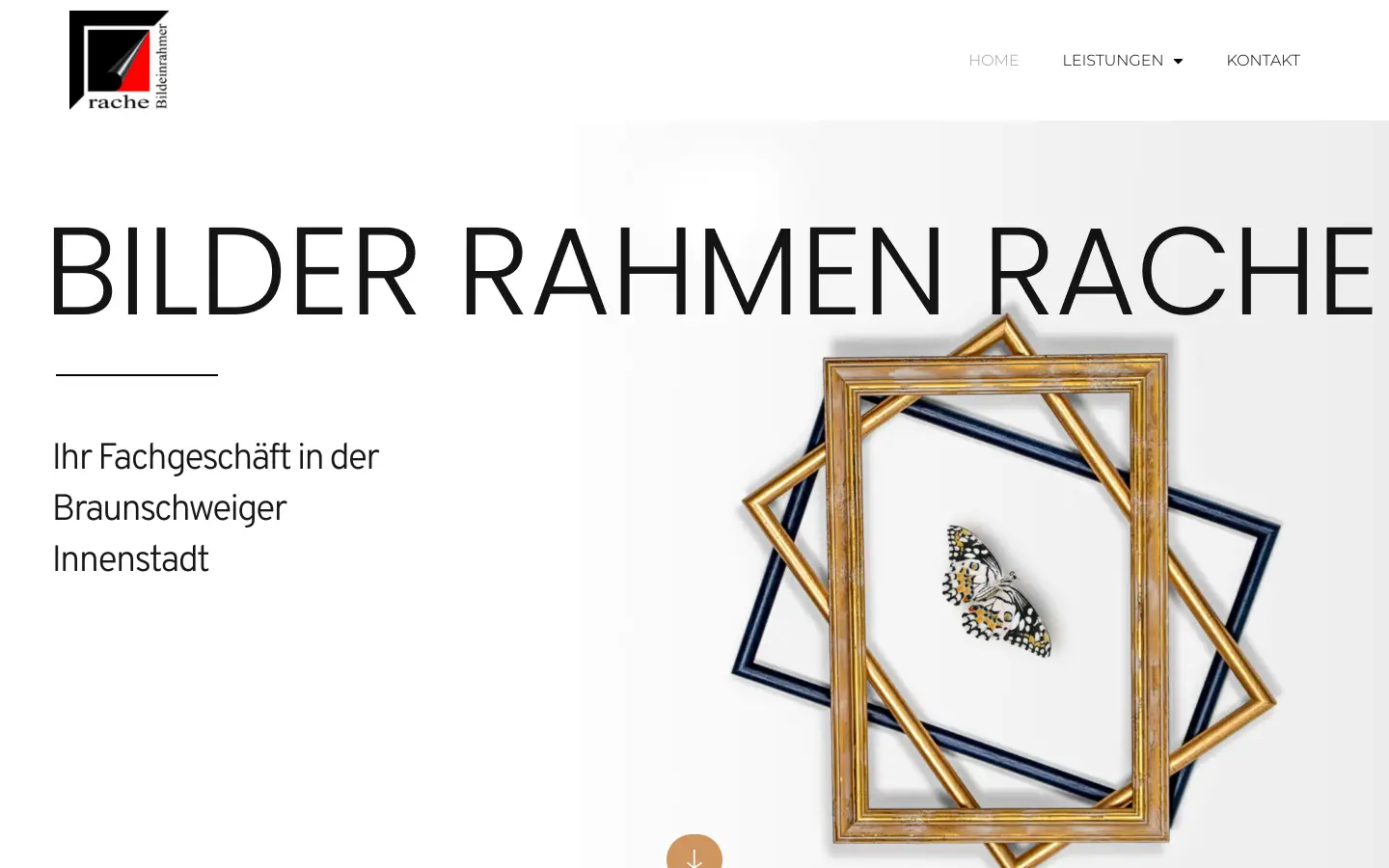 Bildeinrahmer Rache Website